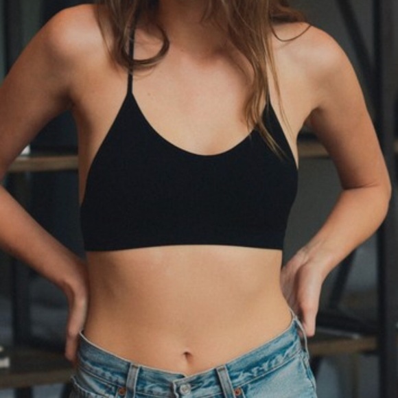 BACK IN STOCK 🖤 lace back bralette black - Picture 5 of 6